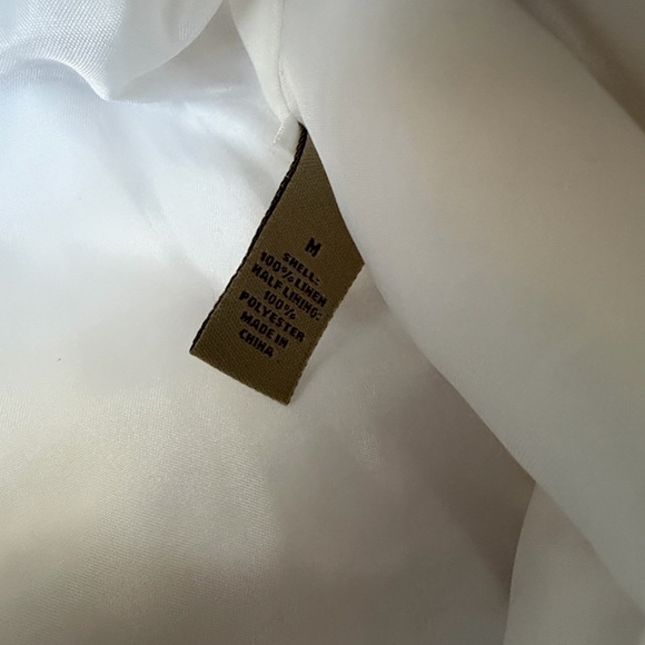 Linen Pants with lining to knee and deep pockets - Picture 3 of 6